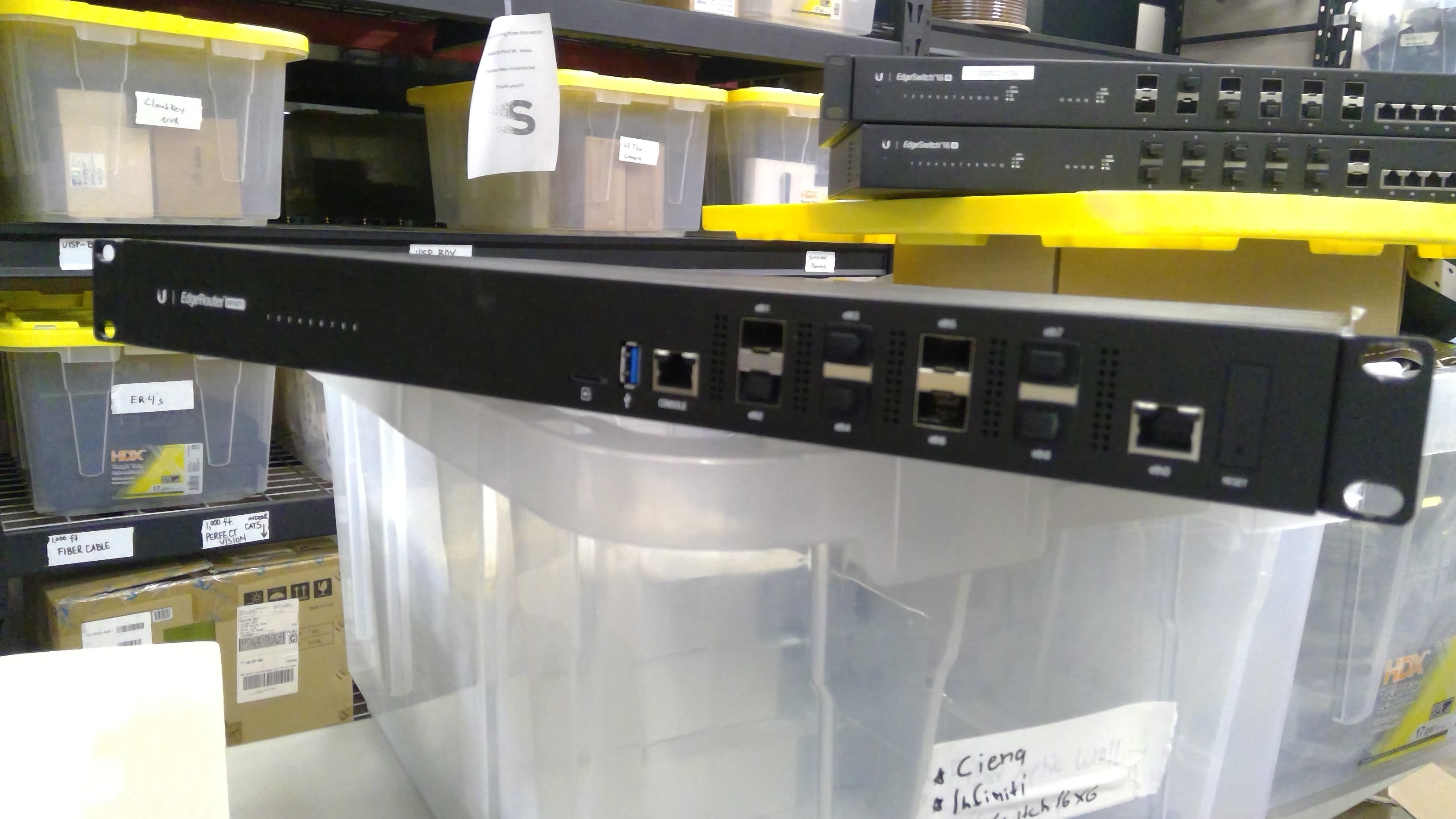 Ubquiti EdgeRouter Infinity