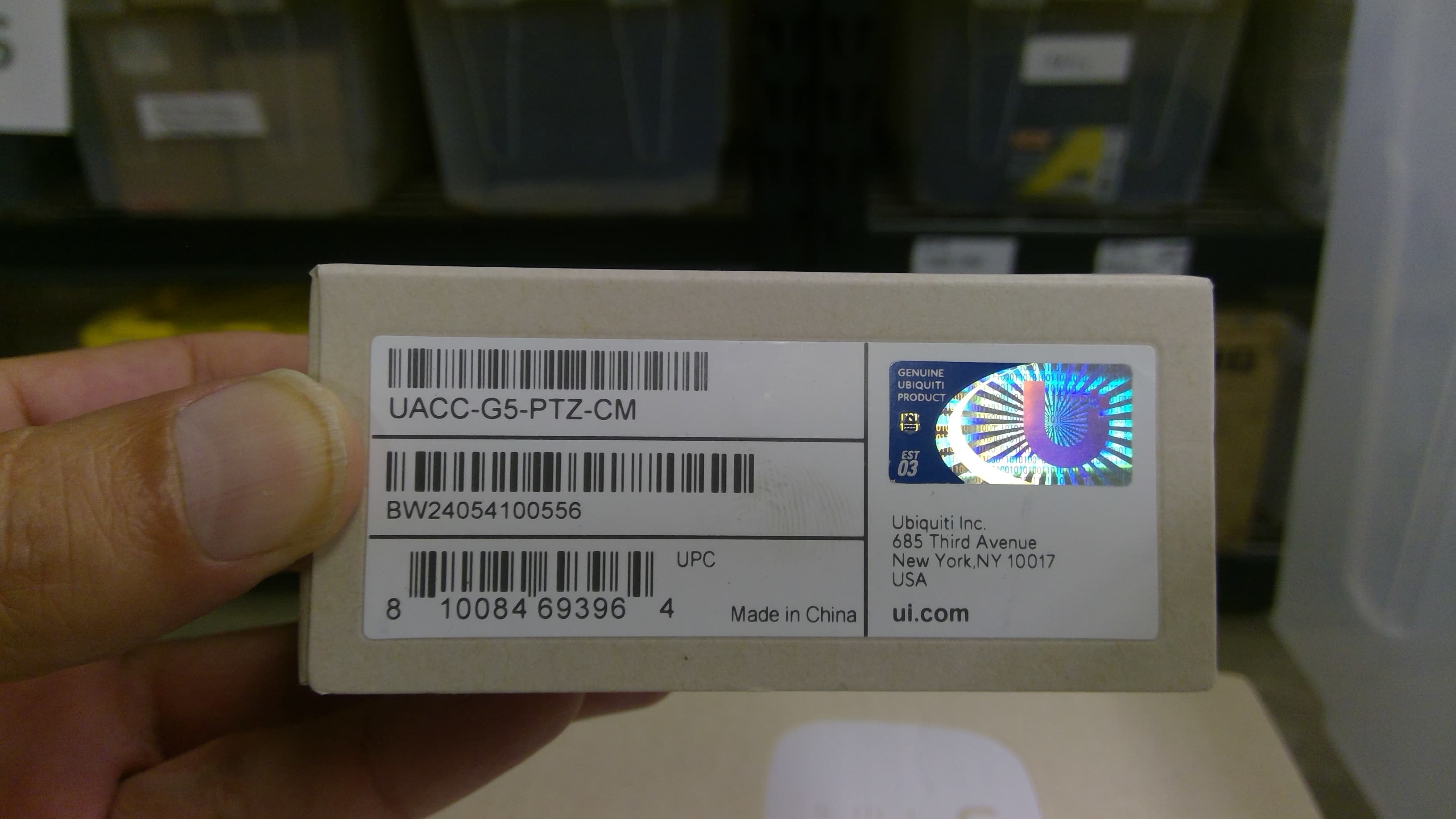 Ubquiti G6/G5 PTZ Corner Mount