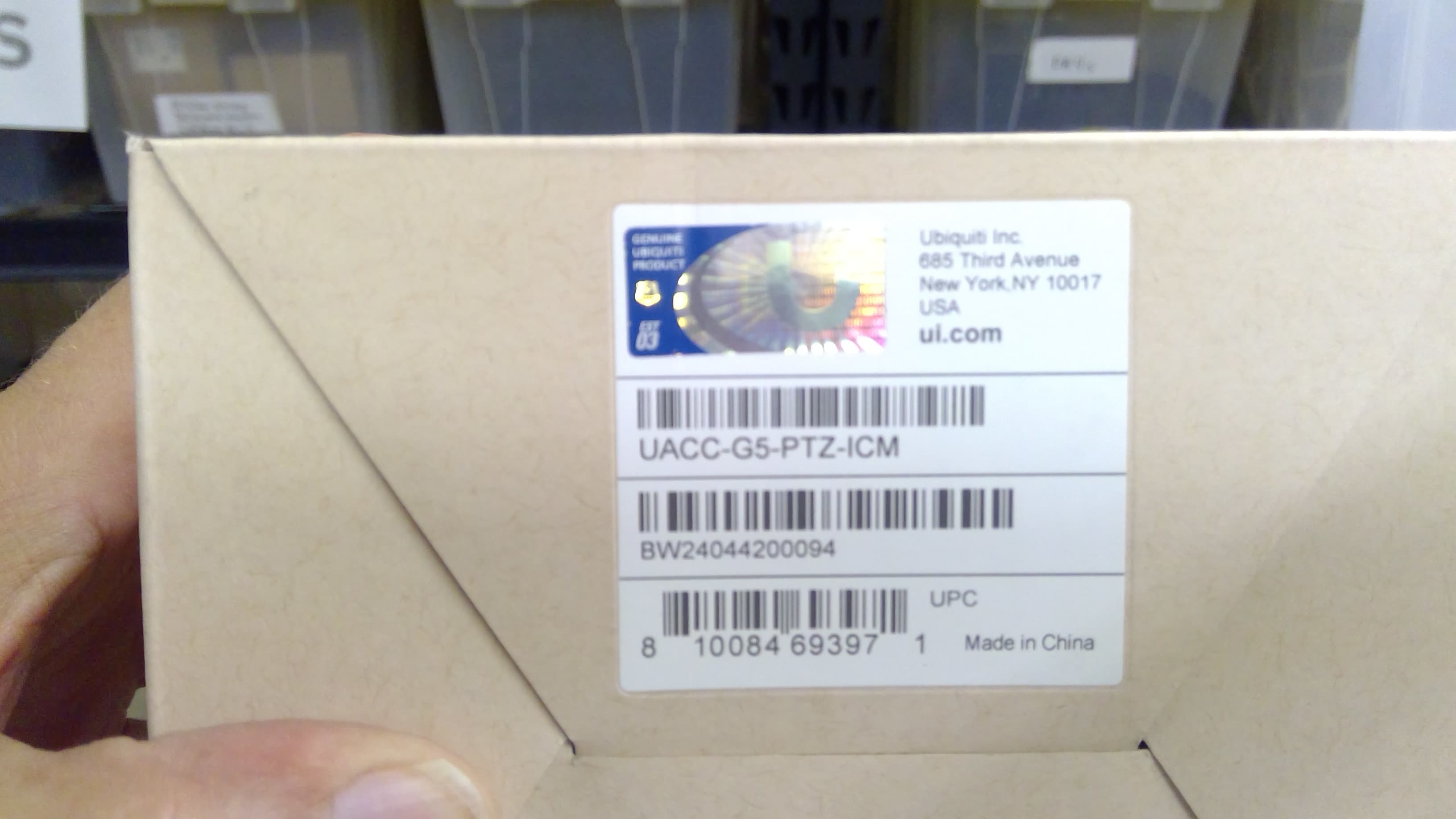 Ubquiti G5 PTZ In-Ceiling Mount