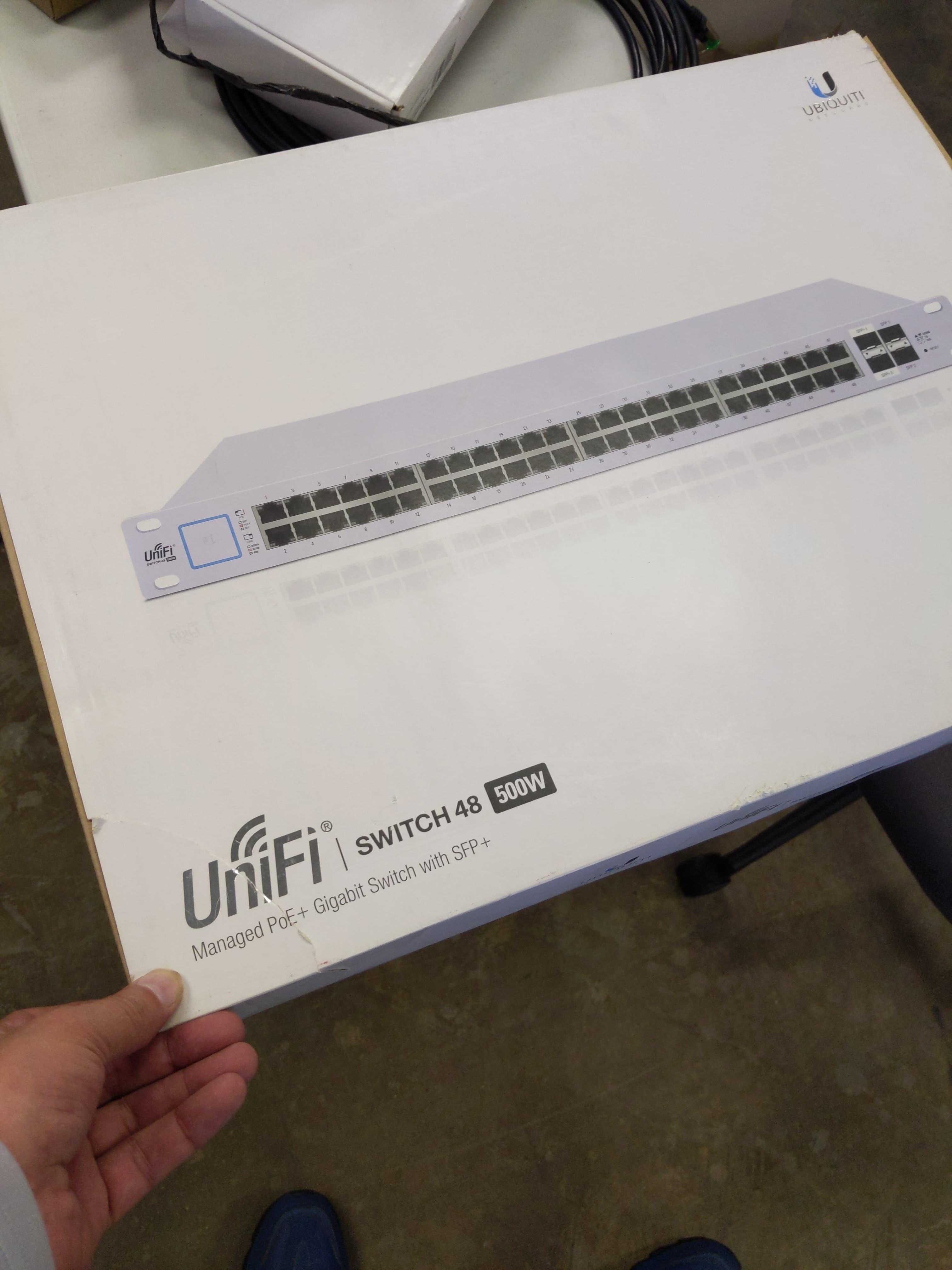 Ubiquiti 48 Port POE Switch 500W
