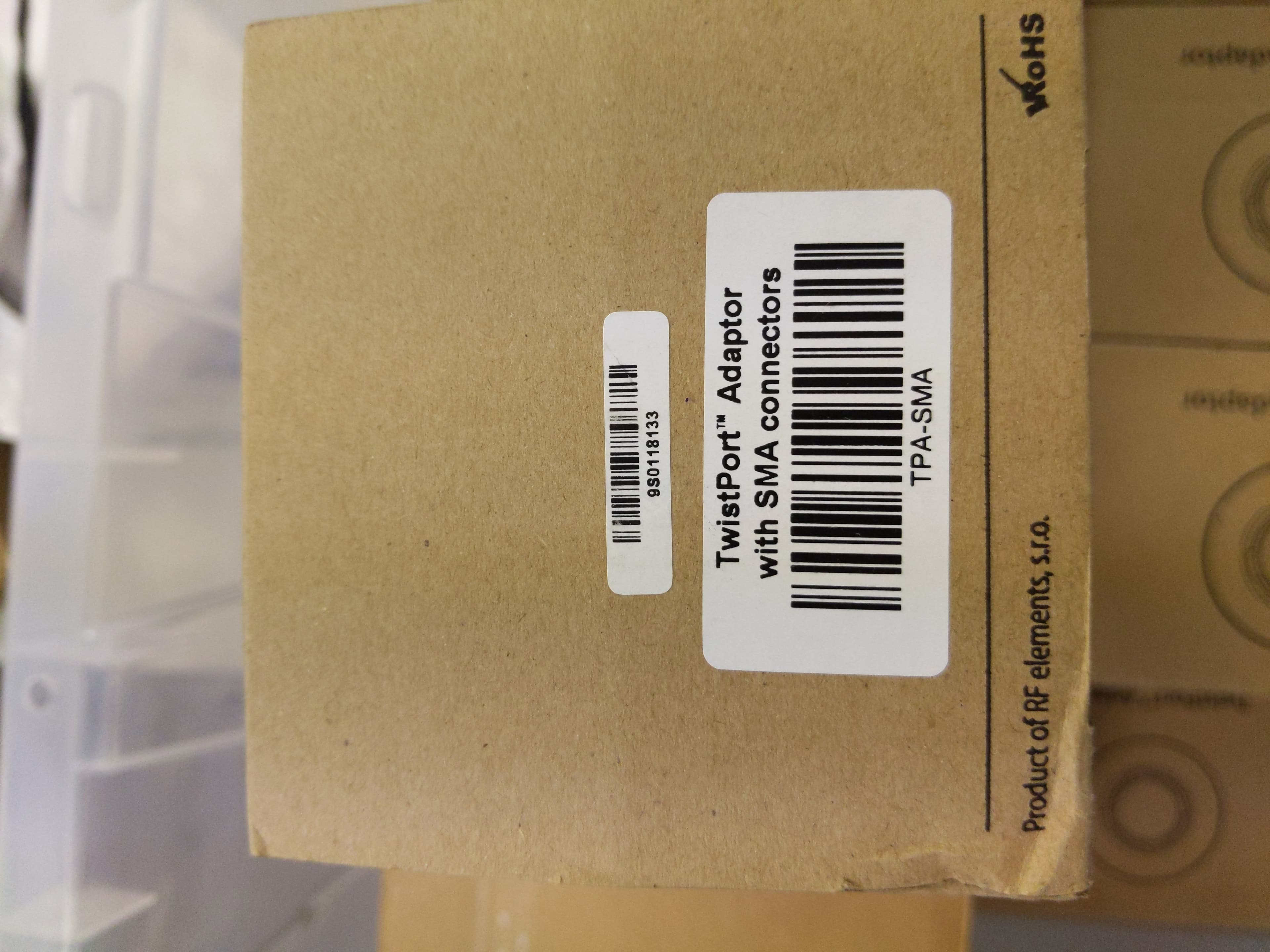 RF Elements TwistPortTM Adaptor with SMA Connectors 5 GHz